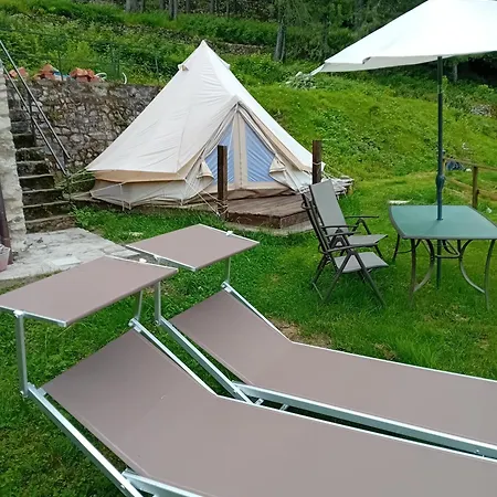 Glamping C Selva Tenda Ciliegio Campsite
