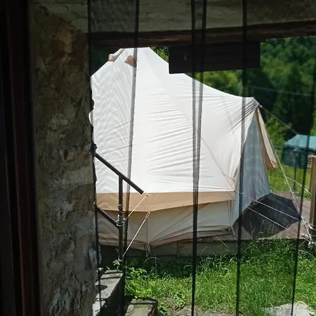 Glamping C Selva Tenda Ciliegio Piano Porlezza