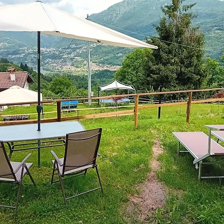 Glamping C Selva Tenda Ciliegio Camping Piano Porlezza